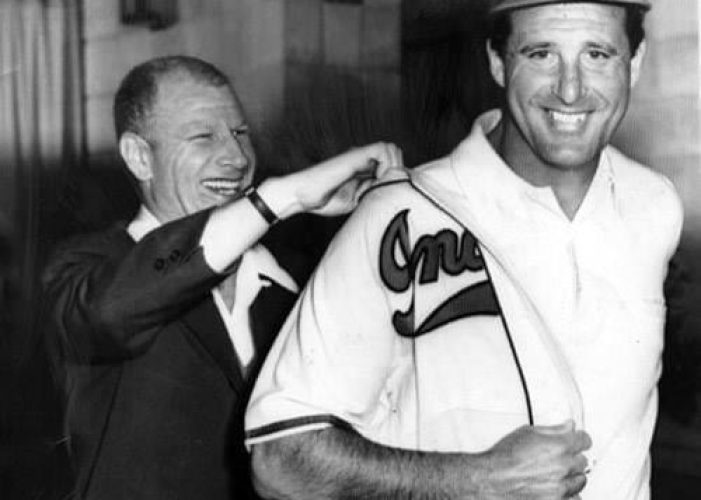Bill Veeck and Hank Greenberg