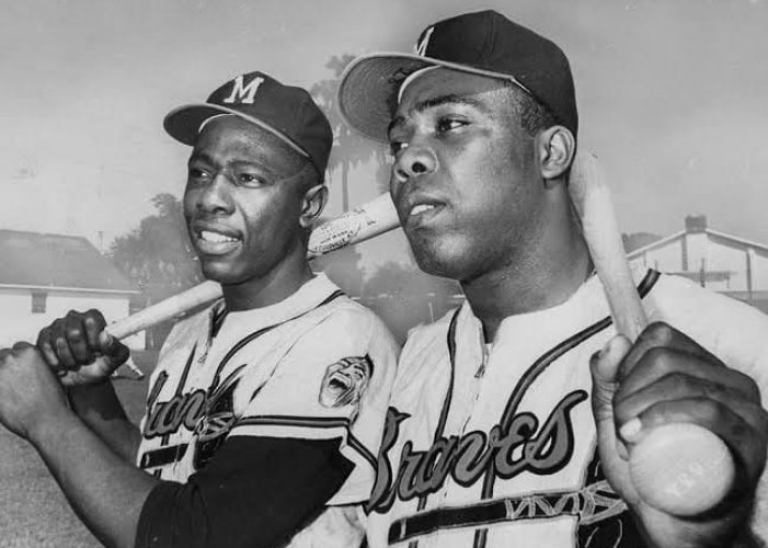 Hank Aaron and Tommie Aaron