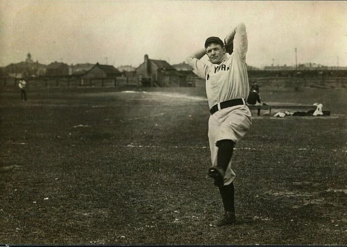 Christy Mathewson's windup.