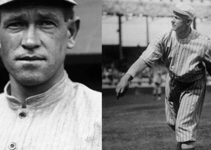 Cincinnati Reds manager Christy Mathewson suspends first baseman Hal Chase for what he calls “indifferent play.” Mathewson believes that Chase
