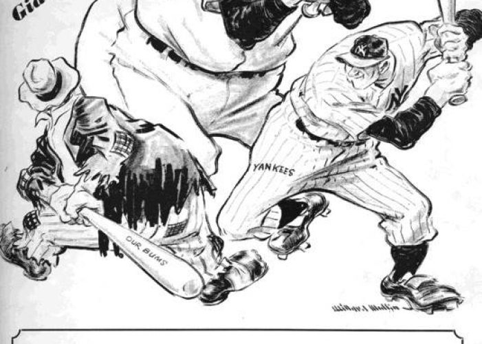 Dodgers 5, Yankees 1, Giants 0