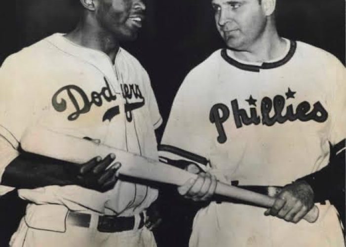 Jackie Robinson & Ben Chapman