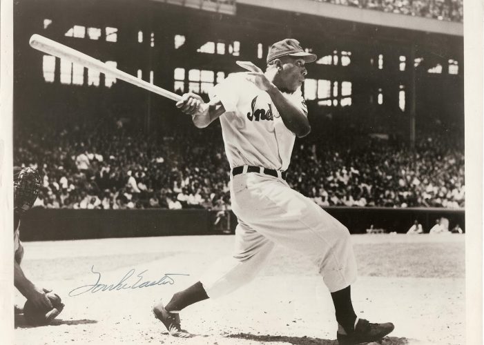 Luke Easter was a star whose Major League career started later than it should have. He was a 36 year old rookie whose best years were in the Negro Leagues. Joining the Indians full time in 1950, he was a star, slugging first basemen hitting 85 homers from 1950 to 1952 with over 100 RBI in '50 and '51.