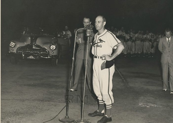 Enos Slaughter night at Sportsman's Park