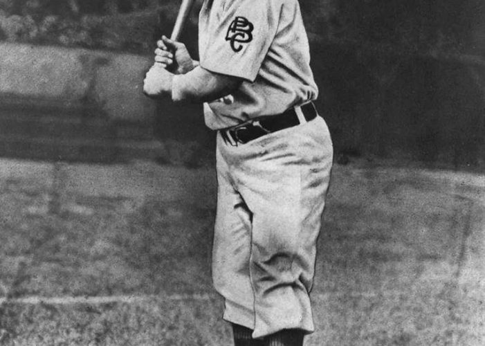 Honus Wagner hits doubles in his first two at bats to again lead the Pirates to a 4 - 3 win
