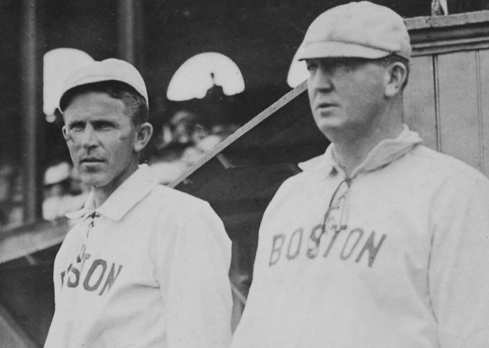 July 15, 1903 - Cy Young drives home Lou Criger