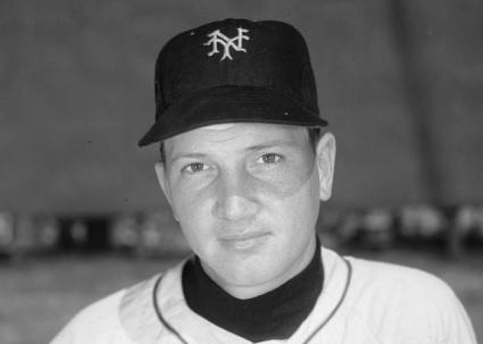 July 23, 1950 - Sheldon Jones of the New York Giants pitches a one-hitter against the Cubs, winning, 3 - 0,