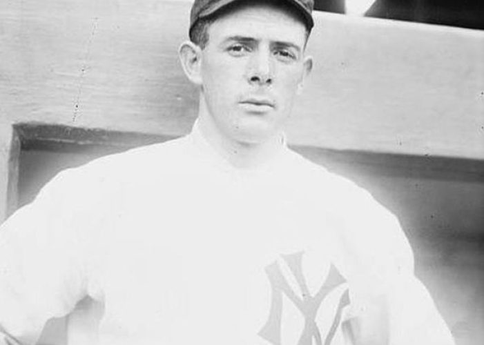Les Nunamaker throws out three Tigers trying to steal second base