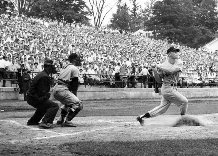 Mickey Mantle 1954 Hall of Fame Game