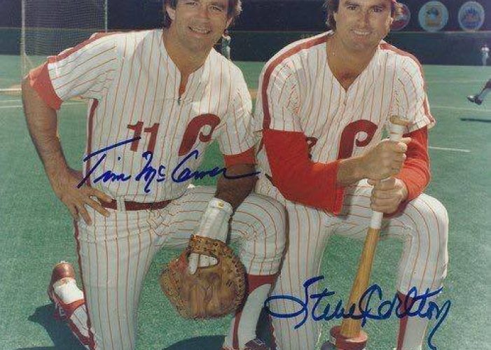 Steve Carlton and Tim McCarver