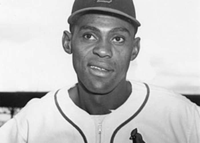 Tom Alston became the first African American to play for the Cardinals, April 13, 1954