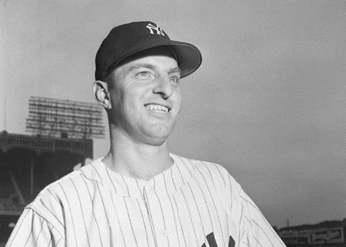 Yankee firstbaseman Tommy Henrich