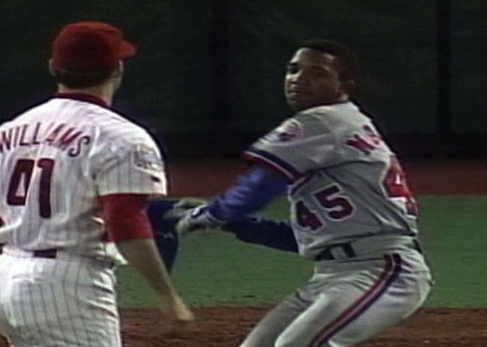 pedro charges mound